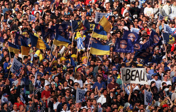 highlanders fans carisbrook